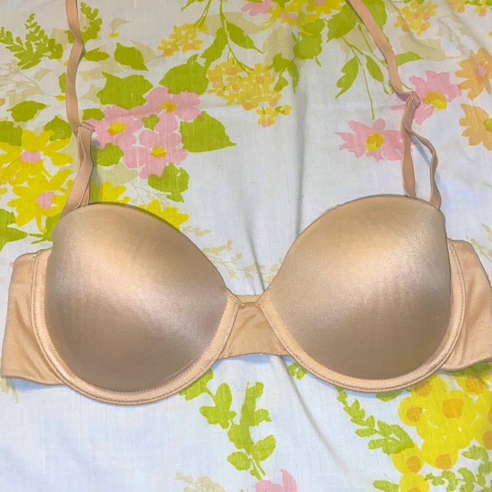 Strapless Tan bra